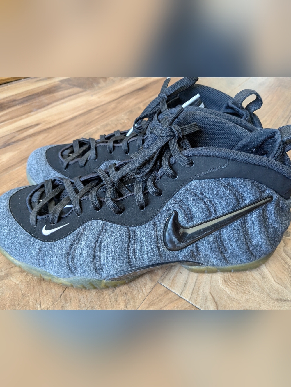 Nike Foamposite Pro Wool Fleece Sneakers Size 12 (2017)